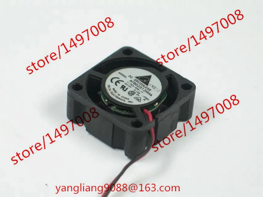 Охлаждающий вентилятор для сервера Delta Electronics AFB02512HHA P591 DC 12 В 0.12A 2 wire 25x25x10 мм|cooling
