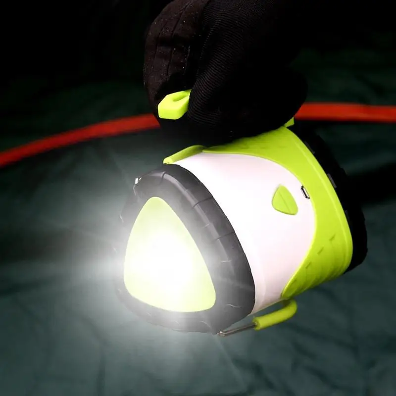 

LED Lantern Shape Changeable Camping Portable Light Outdoor Tent Light Portable Hand Lamp AA battery or 18650