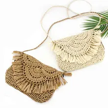 2019 New Straw Bag For Women Handbags Messenger Bags Summer Boho Tassel Crossbody Shoulder Beach Bag Flap 2019 New Straw Bag For Women Handbags Messenger Bags Summer Boho Tassel Crossbody Shoulder Beach Bag Flap