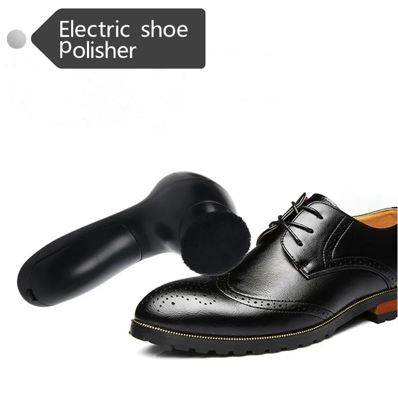

Free Shipping Handheld Automatic Shoe Brush Shine Polisher 5AA Battery Power Supply