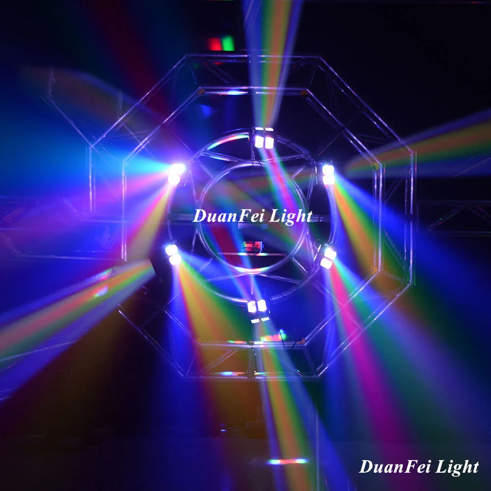 8x10W Double Wheel LED Moving Head-9