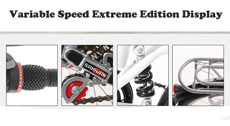 Cheap 20-inch Variable Speed Folding Shock Absorbing Adult Male and Female Students Extreme Edition Bike 8