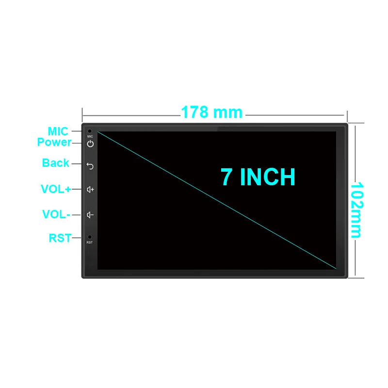 Perfect Funrover 4 core 2 din car dvd multimedia player Android 8.0 For Nissan Qashqai X-trail universal car radio stereo gps navigation 4