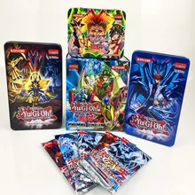 Yugioh игральные карты коллекционные игрушки для мальчиков бесплатно Yu-gi-oh коробка 60 шт. подарки и Ремесла фигурки Япония Yu Gi Oh Легенда игры Cartas