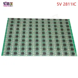 WS2811 IC светодио дный пиксельный узел модуля света нет провод для адресного прибора светодио дный лампы чипсы 50 шт. 5 В 12 мм