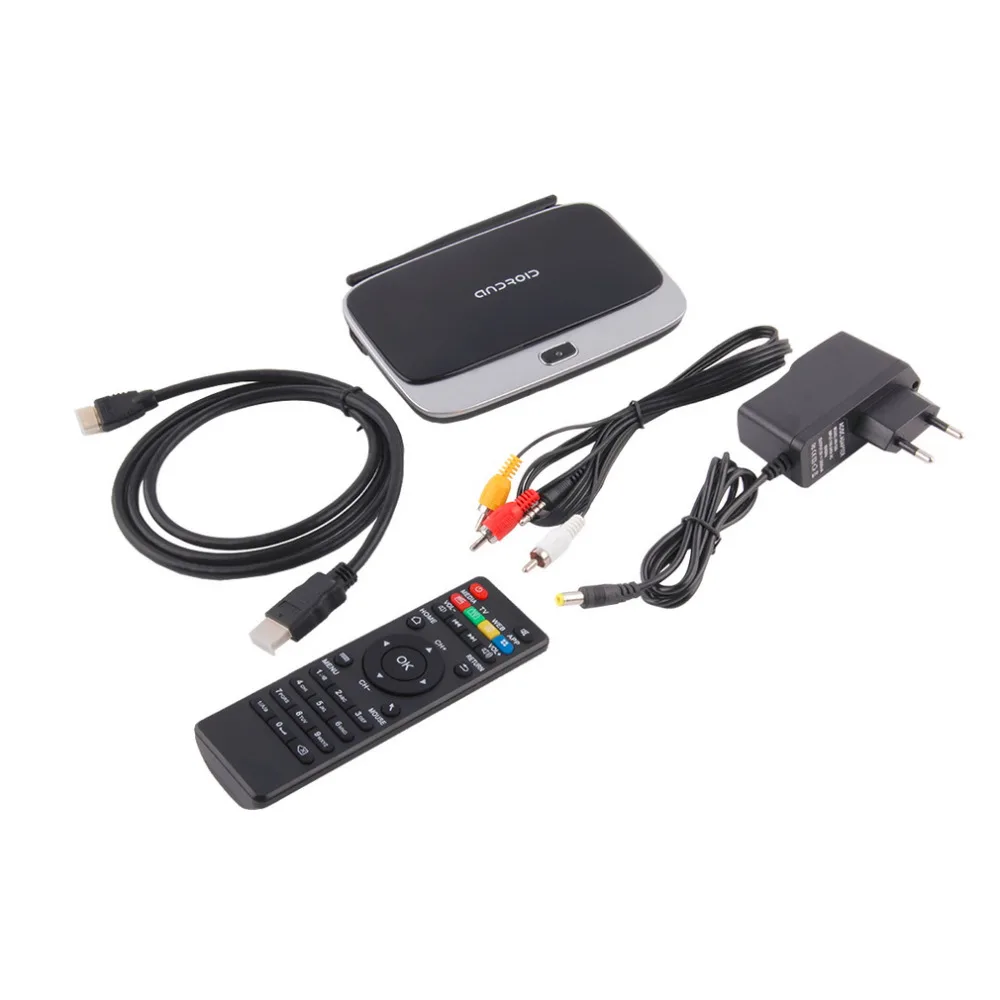 4 Quad Core Smart TV Box 2G+16G 1080P WiFi 802.11 b/g /n Mini PC XBMC Fully Loaded Android 4.4 FOR Internet surfing
