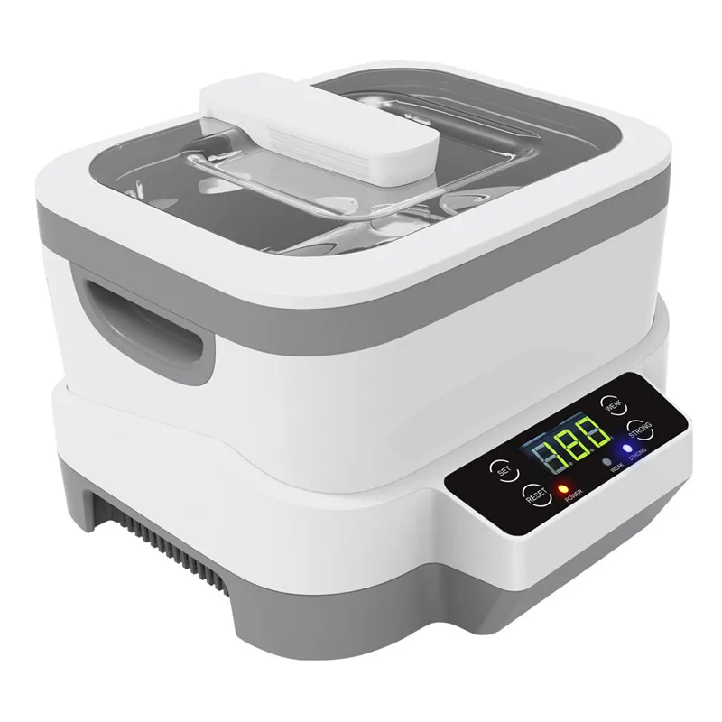 SKYMEN 1200 Ultrasonic Cleaner Jewelry Bath Stones Nail Cutters Manicure Tools Toothbrush Watches Eyeglasses Shaver Timer Bath