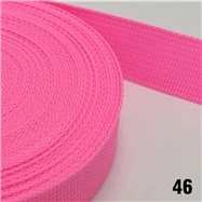 46 Dark pink 20mm 25mm 38mm 50mm wide Imicka webbing