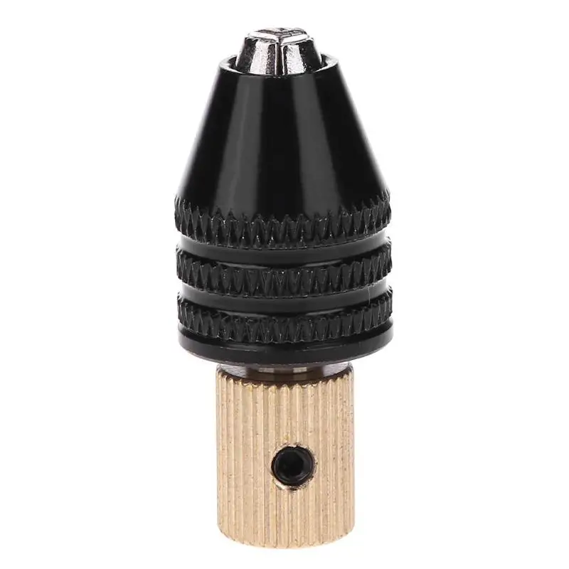

Mini Electronic Drill Chuck Bit 2.35mm Keyless Drill Bit Chuck Clamping Range 0.3-3.5mm Shank Shaft Adapter Tools Accessories