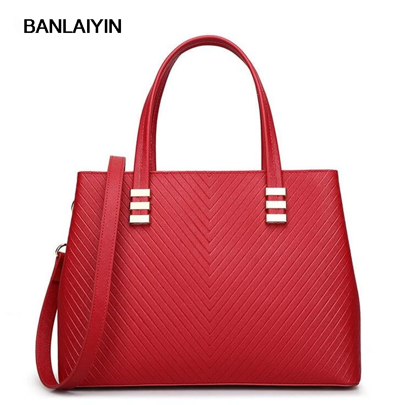 

Cow Split Leather Handbag Casual Women Shoulder Bag Lady Crossbody Bags Simple Design V Groove Messenger Bag Women Handbags
