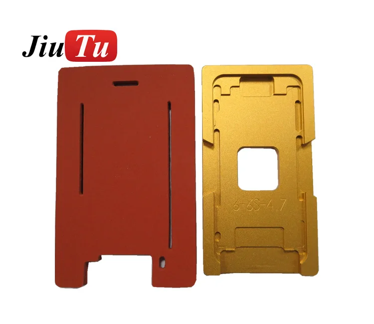 Glass Frame Aluminium Mould For iphone 5G 6G 6Plus7G7Plus Laminator mold metal For OCA laminating Machine LCD Glass Frame Repair (1)