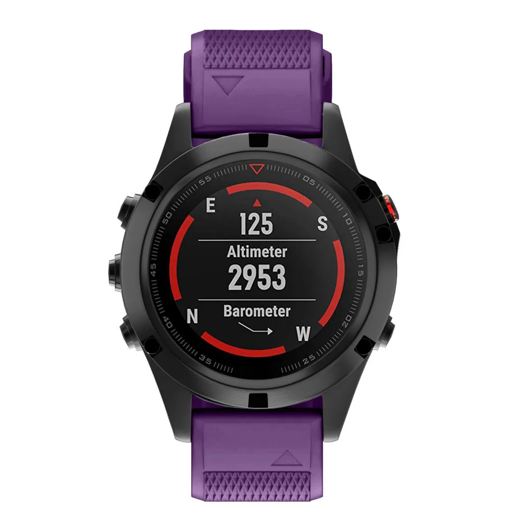 Замена Silicagel быстрая установка ремешок для Garmin Fenix 5 gps часы SmartWatch Watachband Спортивные товары аксессуары