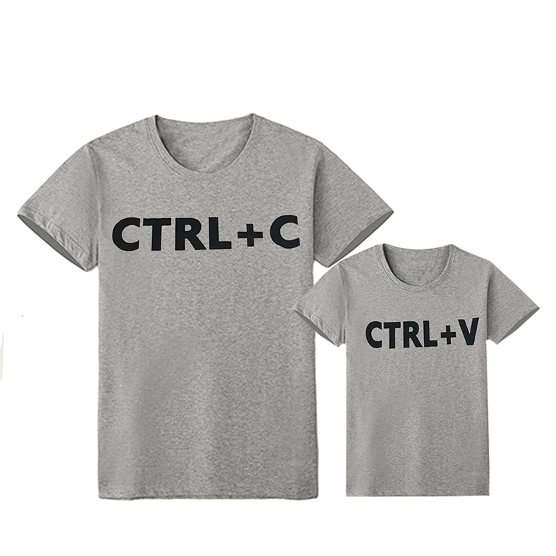 Г., одинаковые комплекты для семьи летняя рубашка для папы и сына, CTRL+ C CTRL+ V Одинаковая одежда для всей семьи комплект одежды для папы и девочки