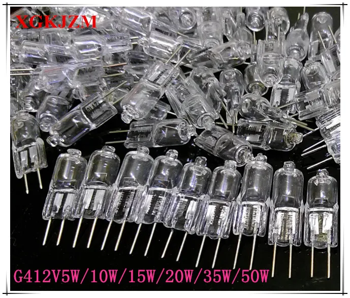 

Ultra low price g4 12 v 20 w halogen lamp G4 12V 5W / 10W / 15W / 20W / 35W / 50W bulb inserted beads crystal lamp halogen bulb