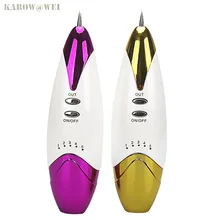 Новая портативная лазерная ручка для удаления пятен моль аппарат для удаления веснушек Горячая флуоресценция Обнаружение ухода за кожей салон красоты дома