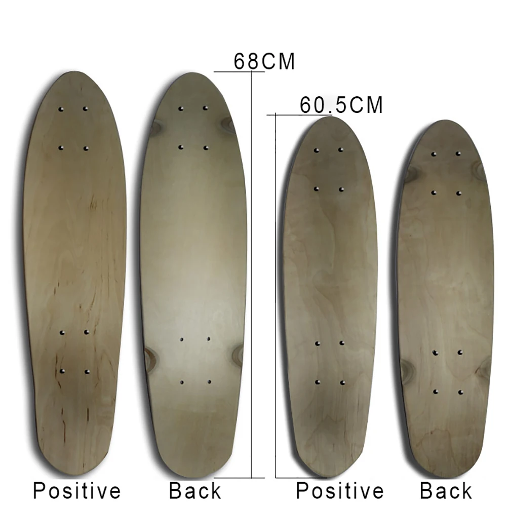 24/27 дюймов 7-Слои клен заготовка для скейтборда палубе скейтборды портом «мама» удар стойки для катания на скейтборде грубая наждачная бумага для длинношерстной DIY часть