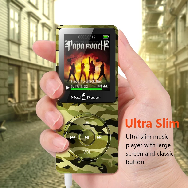 IQQ новая версия X02 MP3 плеер встроенный динамик и память 8G с экраном 1 8 дюйма может