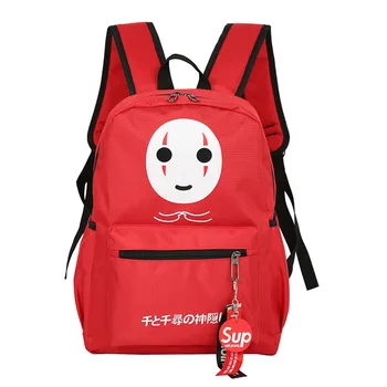

Hayao Miyazaki Anime Spirited Away Backpack Laptop Bags large capacity students school bags for teenagers