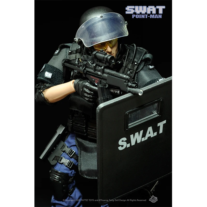 

1/6 Soldiers Toys Model 30cm Body Moveable SWAT Special Forces Action Figures Model (Forward Soldier) Collection Gifts