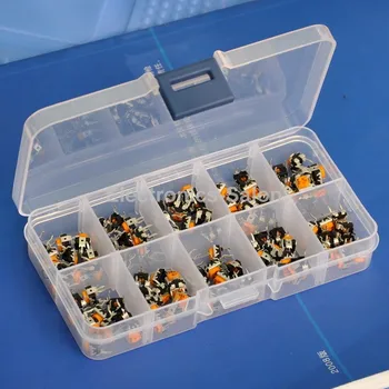 

1K to 1M ohm Top-Adjust Trimmer Potentiometer Assorted Kit. EVND 6FE