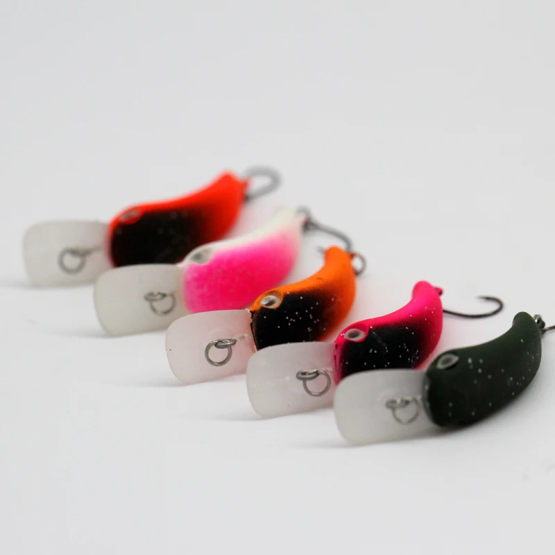 Fishing Mini Minnow Single Hook Jigs 3.7cm/1.5g Strengthen Connector Ring Artificial Hard Lure Bait 1 Piece Sale - Image 2