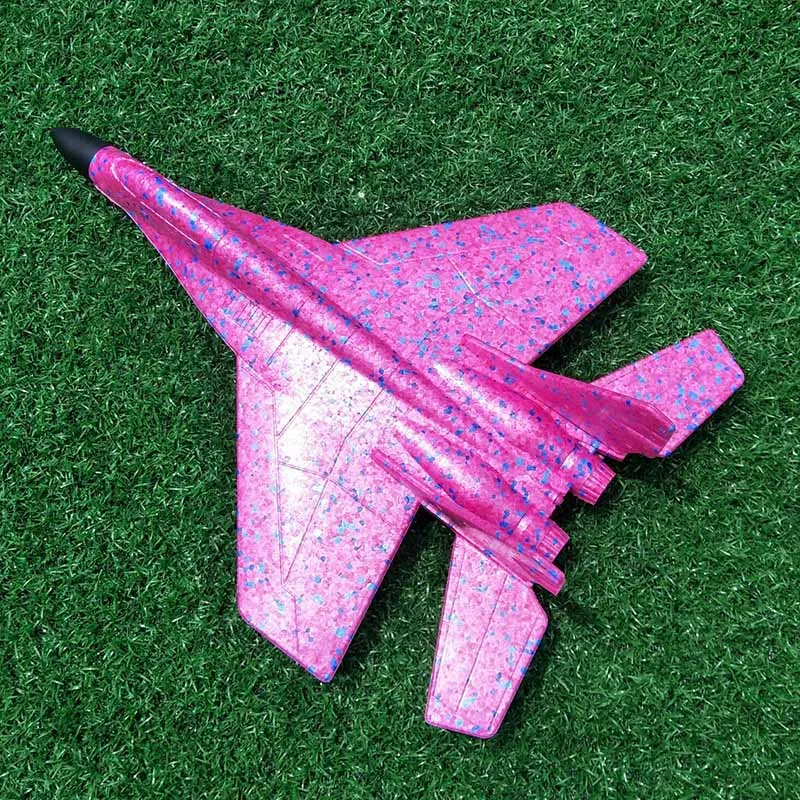 Kid Hand Throw Airplane Toy Large Kid Flying Fighter Model EPP Foam Aircraft Resistant Breakout Outdoor Sport Plane T0710 (9)