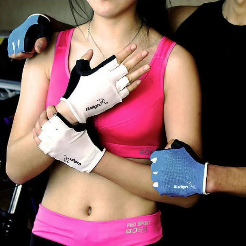 Fitness Gloves Bracers Dumbbell Instruments Bodybuilding Thin Breathable Non-slip Cycling Women/Men Body Building Sport Gloves