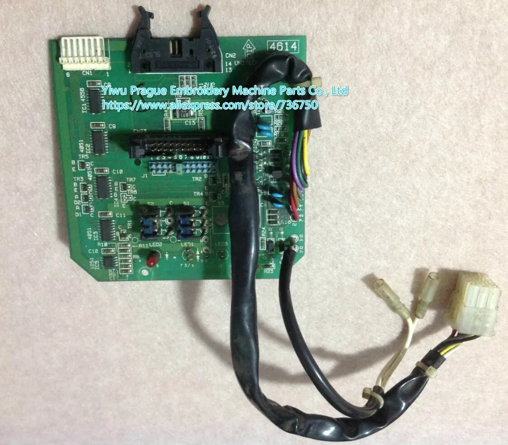 Original used Barudan embroidery machine Thread Detector board 4614