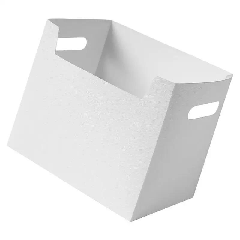 Пластиковая Складная корзина портативный контейнер для мелочей Настольный органайзер коробка для хранения книг закуски одежда