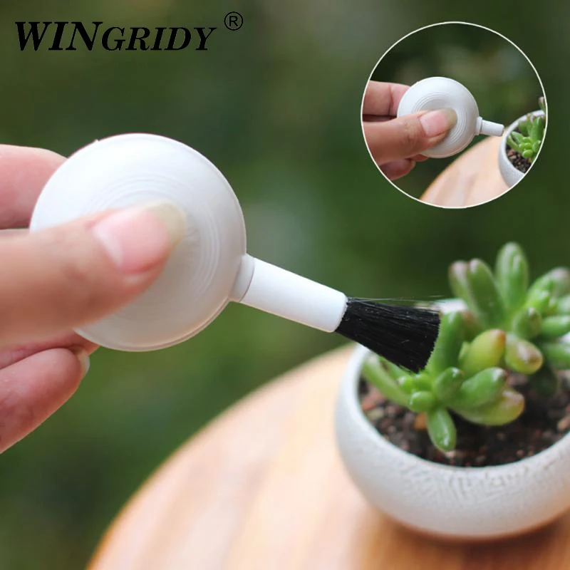 WINGRIDY объектив камеры 2 в 1 воздуходувка щетка суккулентная для очистки бусин