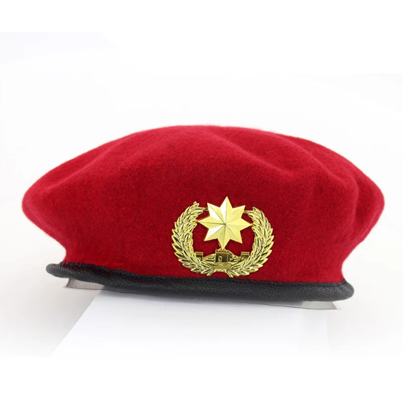 High Quality Wool Army Berets for Men Women Children Star Emblem Sailor Dance Performance Hat Adult Child Trilby Hat Cap beret golf cap Berets