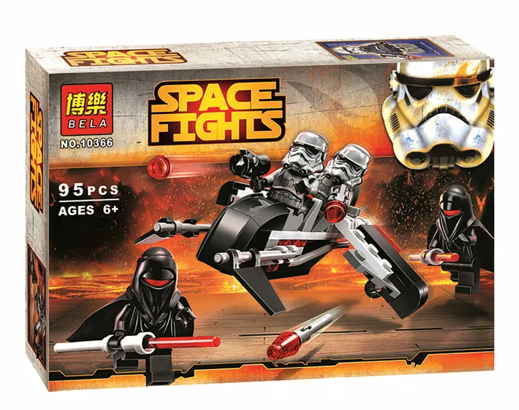 

Pogo Lepin 95pcs 10366tar Warshadow Troopers Darth Vader Star Wars Building Blocks Bricks Toys Compatible Legoe