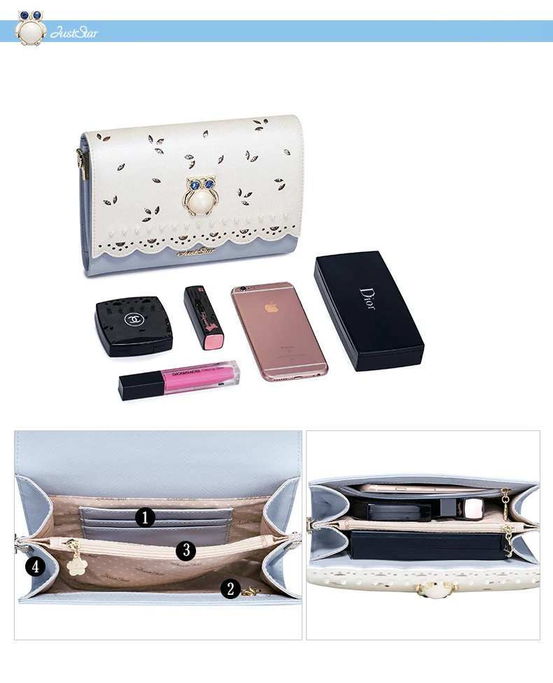 Just star women crossbody bag 15