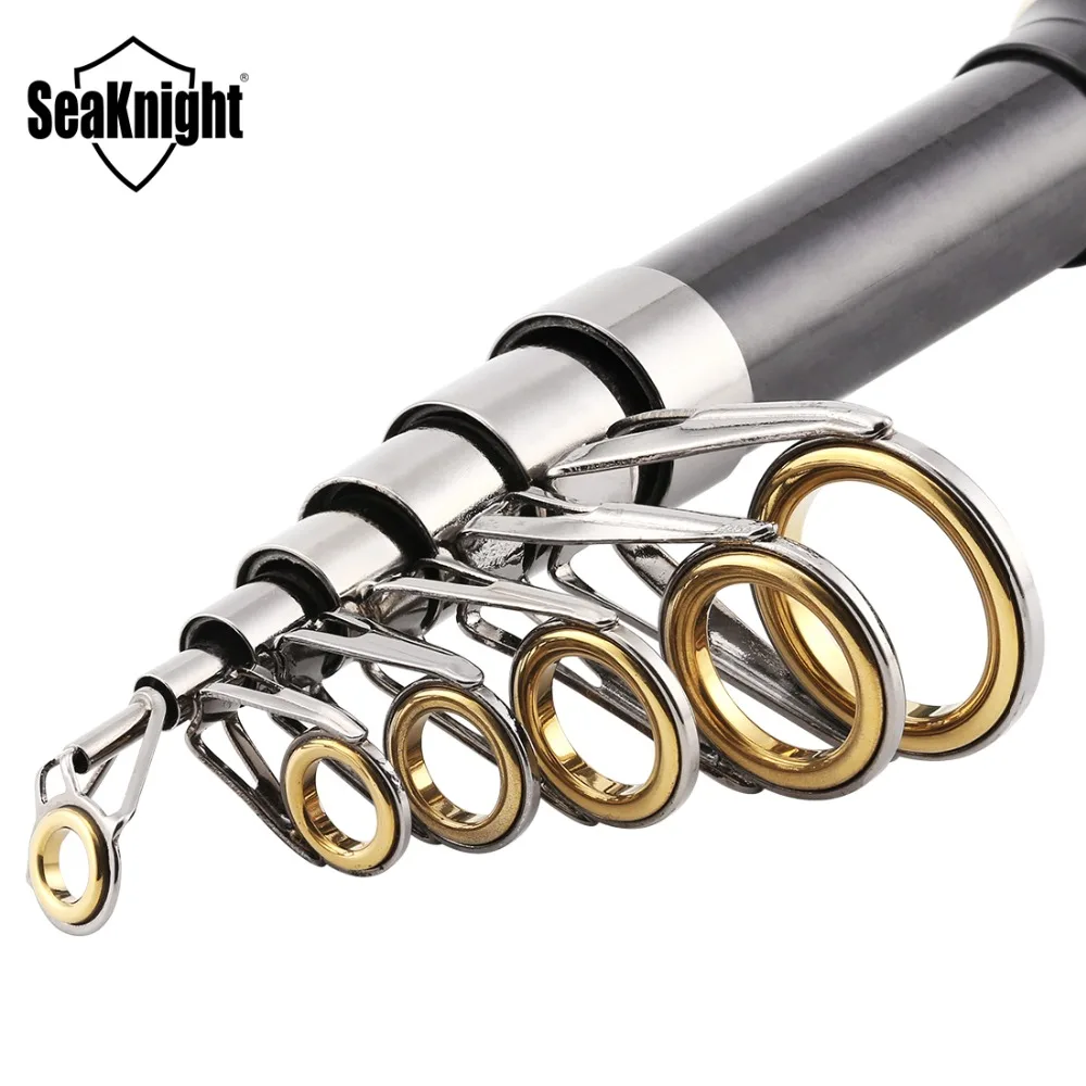 SALE! SeaKnight Brand LICH Series Telescopic Fishing Rod 1.8M 2.1M 2.4M  2.7M Carbon Rod Hand Fishing Tackle 7-28g - AliExpress