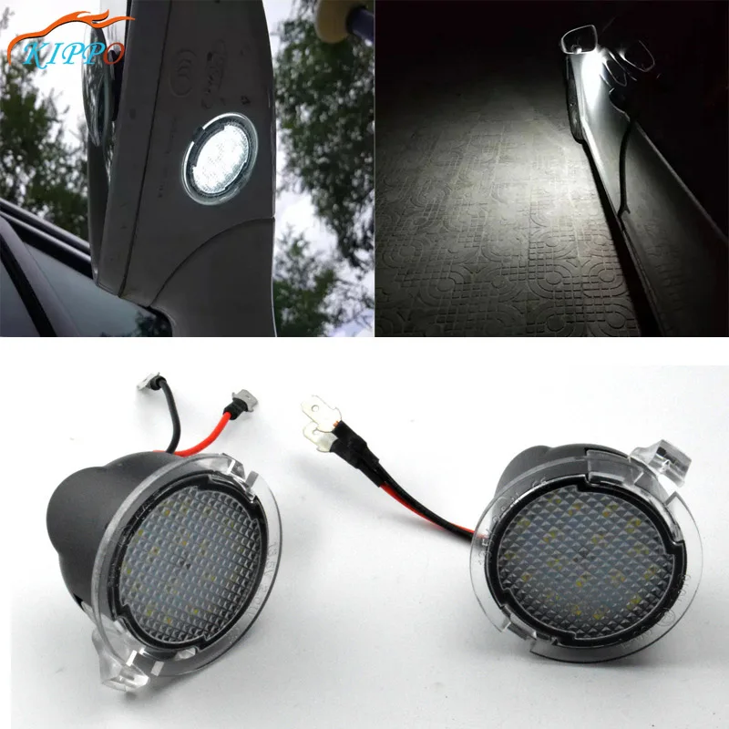 

KIPPO Mondeo Edge Taurus Everest FORD Explorer Car Door Lights Welcome Lamp Car Bulb Accessories Led Car Light