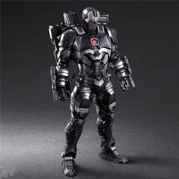 

2019 new Play Arts Marvel The Avengers 3 Infinity War Iron Man Action Figures 1/6 PVC Toys War Machine PA Model 25cm