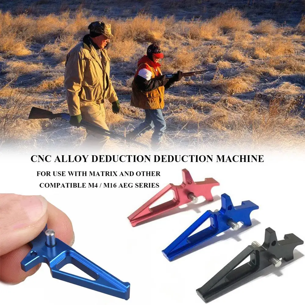 

CNC Timer Trigger IPSC Aluminium Practical Quick Shot Hunting Black Aluminum Timer Trigger Fast Shooting Hunting Accessories