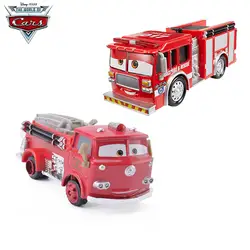 Disney Pixar Тачки 2 3 красная гонка огонь и грузовик для спасения молния McQueen 1:55 литая металлическая игрушка автомобиль дети подарки на день