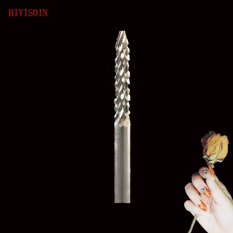 HIVISOIN-4pcs-твердосплавное сверло для ногтей-для очистки ногтей-(60120010