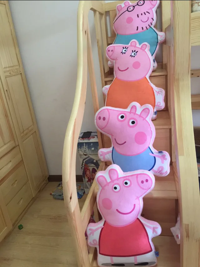 

Genuine 42-46cm PEPPA PIG George Animal Stuffed PlushToys Cartoon Family Friend Pig Party Dolls For Girl Children Birthday Gifts