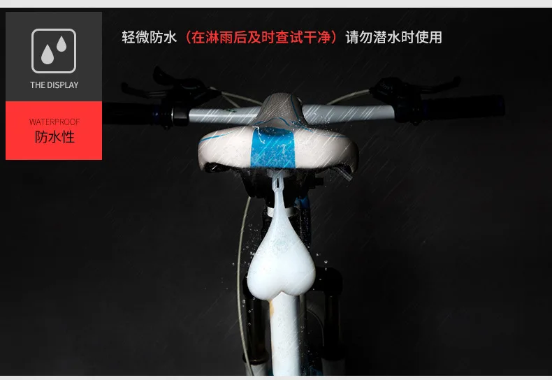 Sale 2019 New Four colors Cycling Tail Silicone Light Bike Waterproof Night Essential LED Warning Lights Bicycle Seat Back Egg Lamp 6