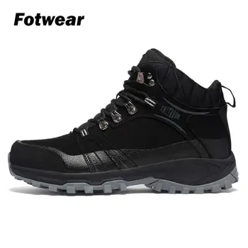 

Fotwear Men's Boots Casual shoes Winter Outdoor Boots Plus size Ankle height design for versatile wear Warm your foot in cold