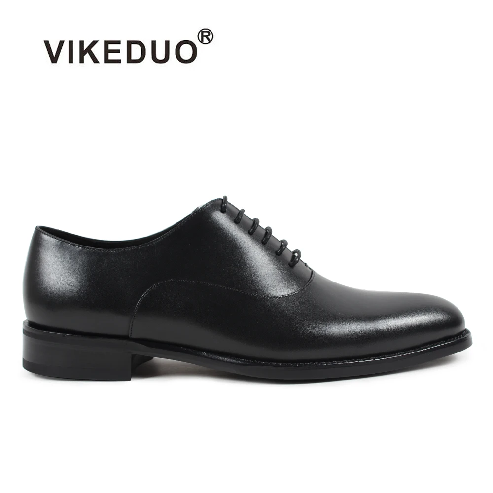 Классические туфли VIKEDUO ручной работы из натуральной коровьей кожи