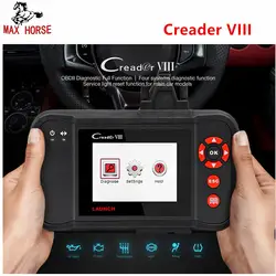 Запуск X431 obd2 код читателя сканер Creader VIII 8 Auto инструмент диагностики для ENG/ABS/SRS/AT + масло/EPB/SAS сброса pk CRP129 NT614