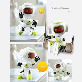 

JJRC R9 RUBY Touch Control DIY Gesture Mini Smart Voiced Alloy Robot Toy RC Robot For Kids Birthday Gifts VS JJRC R7 R8 R2