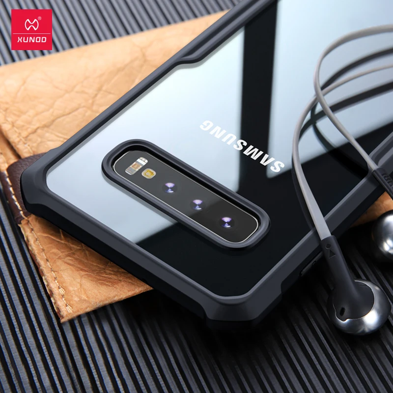 XUNDD casing Anti guncangan untuk Samsung Galaxy S10 Plus, penutup