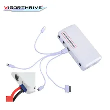 Перезаряжаемая батарея Автомобильное зарядное устройство внешний аккумулятор мобильный ноутбук Многофункциональный мощный автомобильный стартер