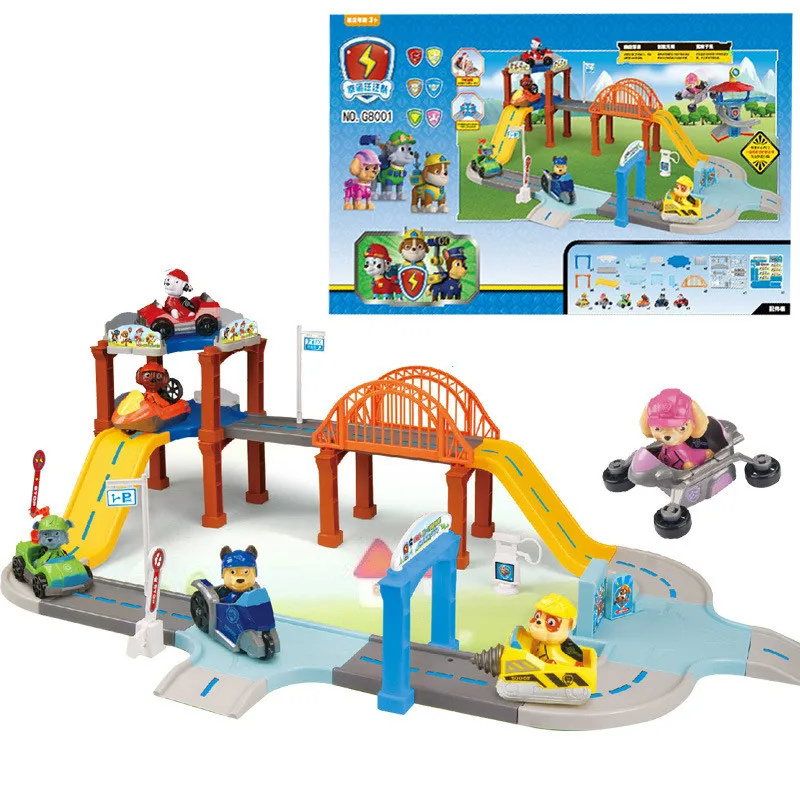 Paw Patrol Dog Toys Track Car Toy Set Scenes Anime Figure Patrulla Canina Juguetes Action Figures Play Set Toys For Children Toy Paw Patrol Dog Toys Track Car Toy Set Scenes Anime Figure Patrulla Canina Juguetes Action Figures Play Set Toys For Children Toy