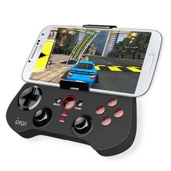 

Ipega 9017s Wireless Bluetooth Game Joystick For Samsung Android Mobiles Mutli-function Wireless Gampad with Retractable Holder