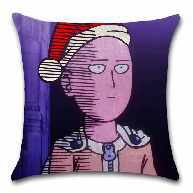 

Punch Man hero Action anime Garou King Cushion Cover Decoration Home sofa chair seat kids bedroom gift friend present pillowcase